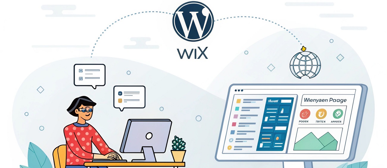 Wix ou WordPress